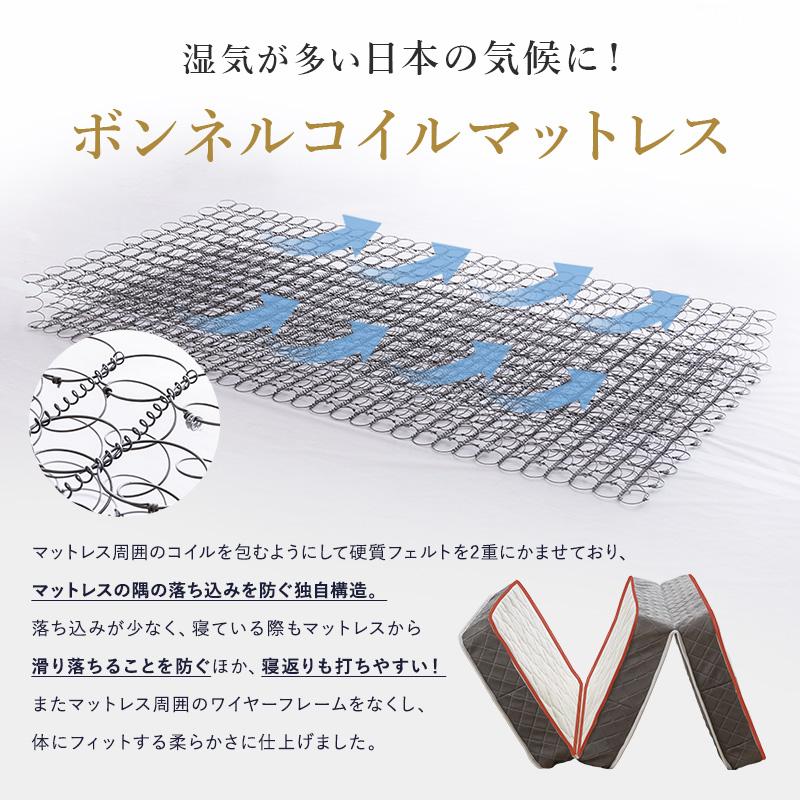 MINT マットレス シングル ボンネルコイル 3つ折り 三つ折り