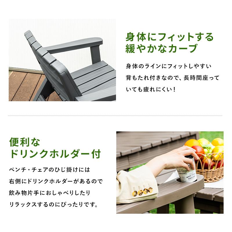MINT ガーデンテーブルセット 4点セット ガーデンチェア ガーデン