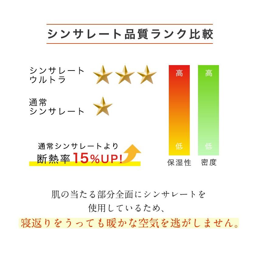 シンサレート 国産 掛ふとん シンサレートウルトラ あったか 暖か 冬布団 軽い 抗菌 防臭 3M シングル｜furnbonheur｜05