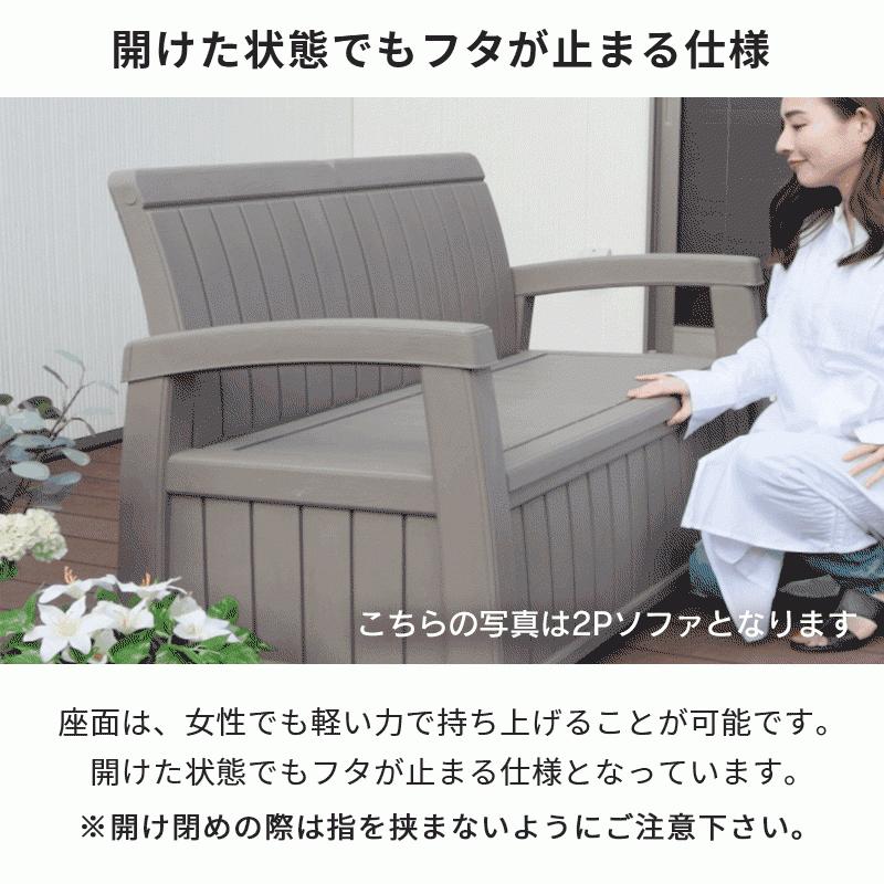MINT(家具、インテリア) ガーデンソファ 3点セット 収納付き MINT(家具、インテリア) ガーデンソファ 3点セット 収納付き