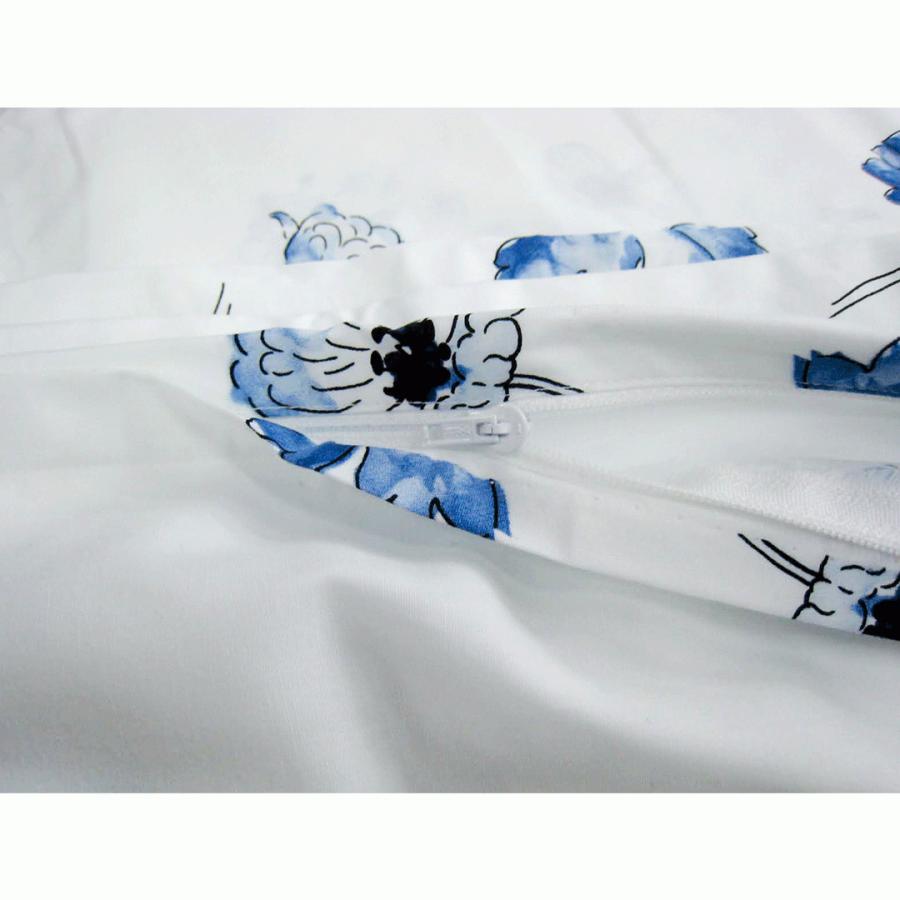 布団カバーセット 2点 シングル 綿100％ (枕カバー Mサイズ,掛け布団