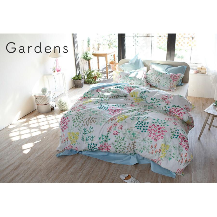 布団カバーセット 3点 ダブル フラワー 綿100％ 花柄（掛け布団カバー