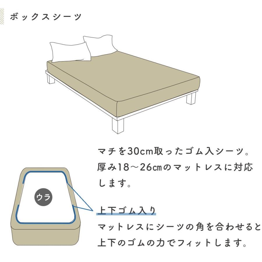 デニムザブトン　カバー4枚セット 布団カバー 4点セット ダブル デニム 綿100% (掛け布団カバー ボックス