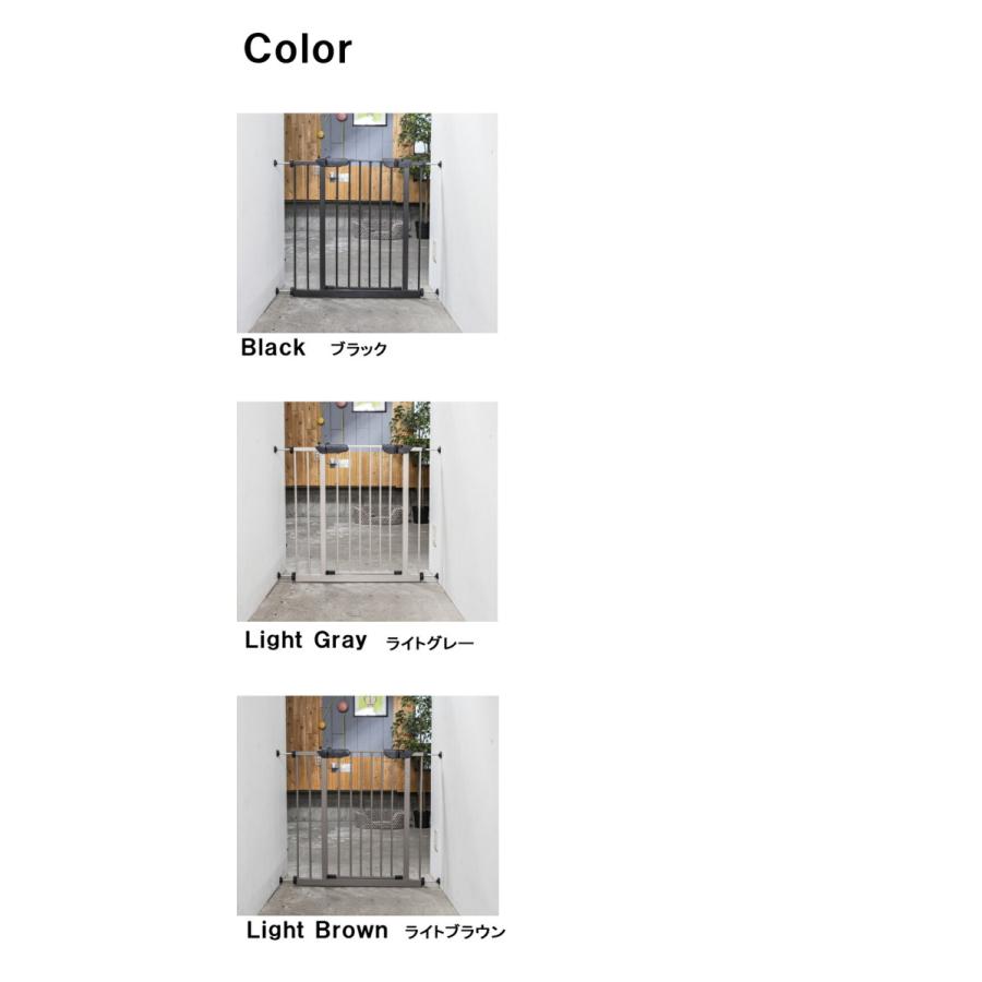 MINT ペット ゲート 高さ78 スチールゲート フェンス 階段 室内