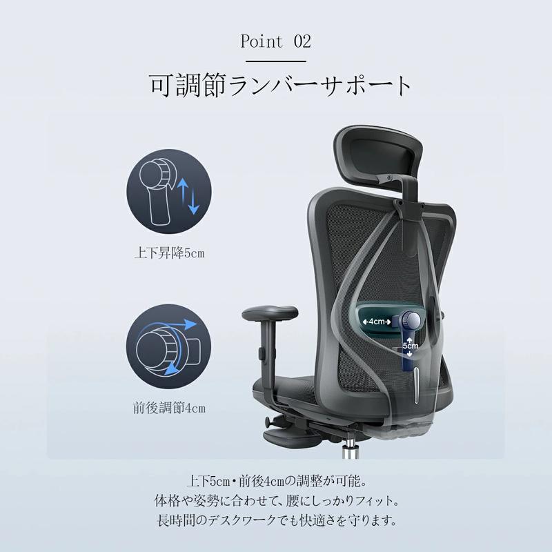 新商品 人体工学椅子 SIHOO M18 オフィスチェア おしゃれ 多彩カラー