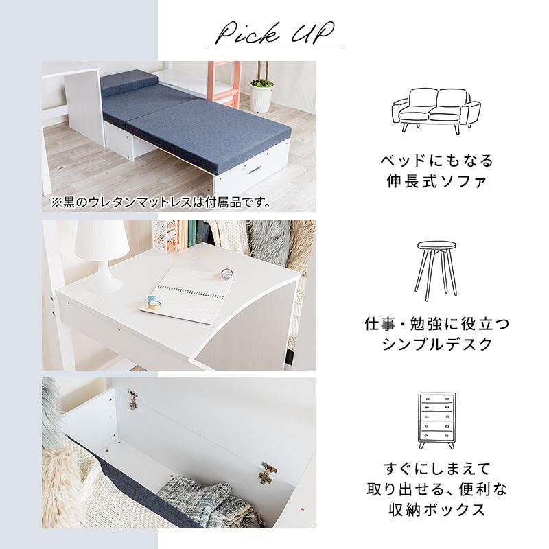 MINT ロフトベット ロフト システムベッド ベット マットレスセット 高