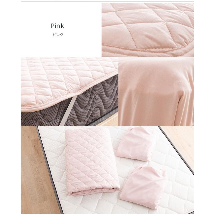 MINT シーツ 敷きパッド 3点セット シングル ベッドパット1枚 ボックス