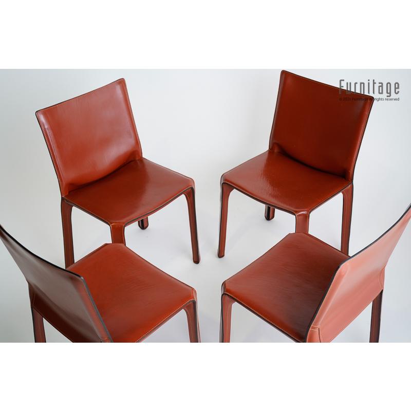 Cassina CABチェア　Brick Red ４脚【中古】｜furnitage｜03
