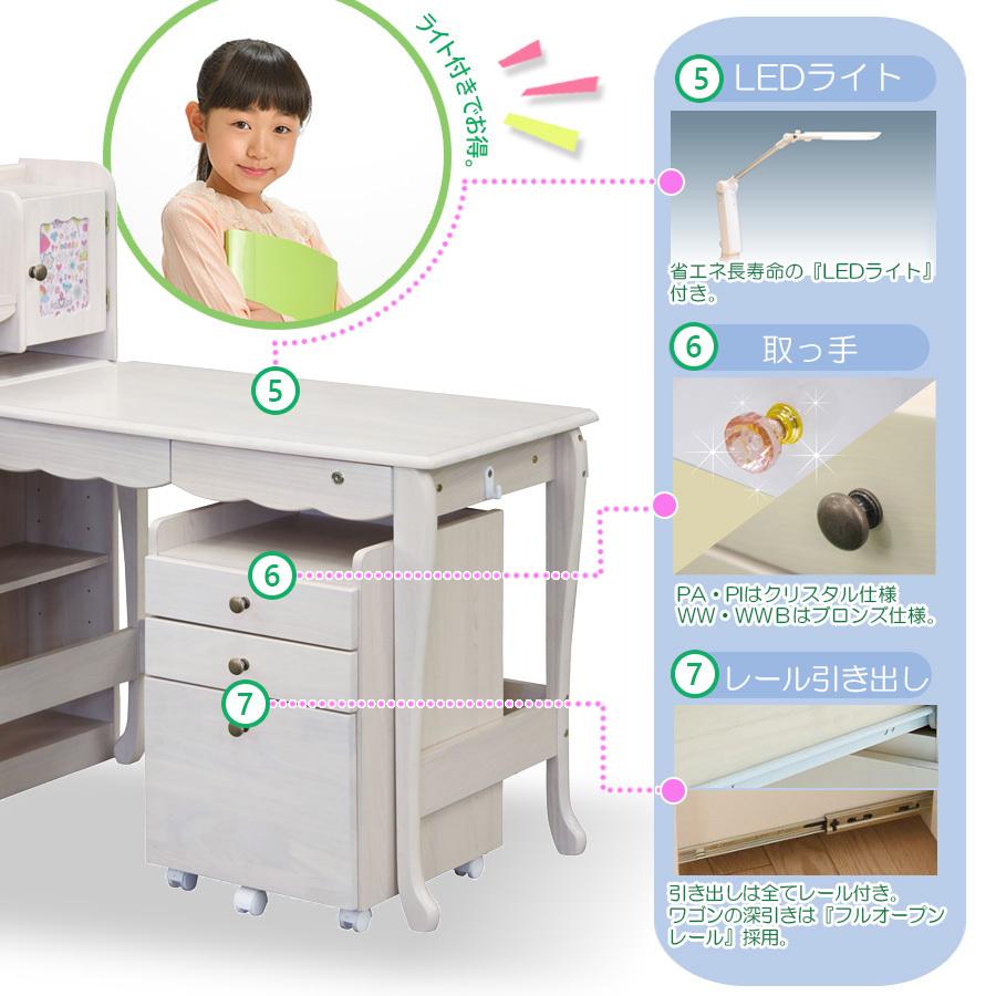 【数量限定アウトレット品】 学習机 勉強机 キッズ 学習デスク シンプル 女の子 おしゃれ かわいい 学習デスクセット ラック 子供机 子ども机 子供 子ども 机 キッズデスク 子供家具 【I9524843891】(33534円)