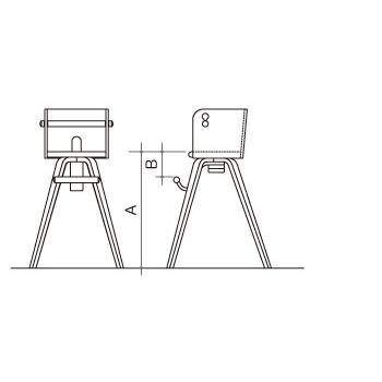 ベビーチェア　カロタチェア　ホワイト　① ベビーチェア カロタチェア