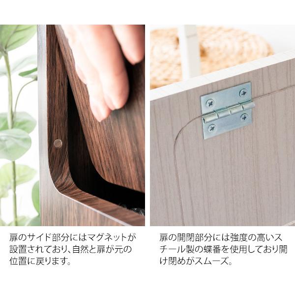 2段 ダストボックス Empro（エンプロー） ゴミ箱に見えないスタイリッシュなデザインの画像