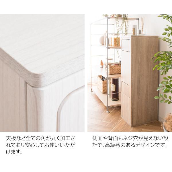 2段 ダストボックス Empro（エンプロー） ゴミ箱に見えないスタイリッシュなデザインの画像