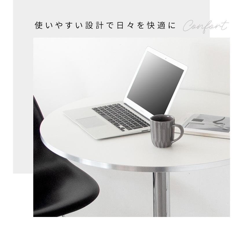 カフェテーブル　シルバー 軒先渡し】Y2K AKIRA カフェテーブル アルミX脚 角天板 幅750×奥行750
