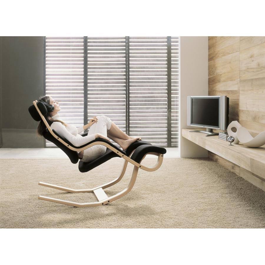 STOKKE グラビティ gravity ナチュラル 座面ブラック バリエール