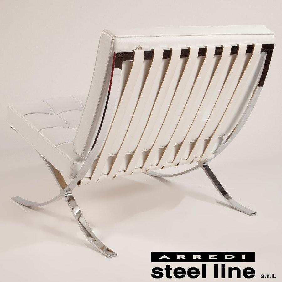 steel line バルセロナチェア ミース・ファン・デル・ローエ