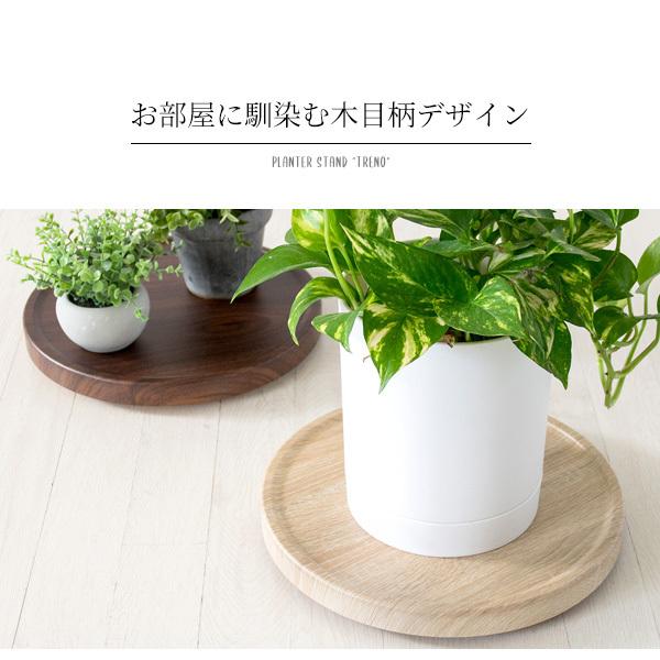 気質アップ キャスター付き台 プランタースタンド Treno トレーノ 完成品 キャスター付き 30cm円形 10号鉢 移動が楽 鉢 プランターラック カラー ナチュラル Www We Job Com