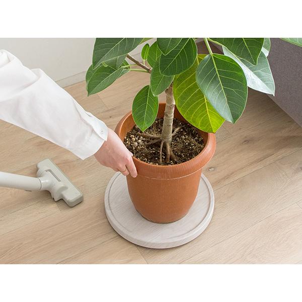 気質アップ キャスター付き台 プランタースタンド Treno トレーノ 完成品 キャスター付き 30cm円形 10号鉢 移動が楽 鉢 プランターラック カラー ナチュラル Www We Job Com