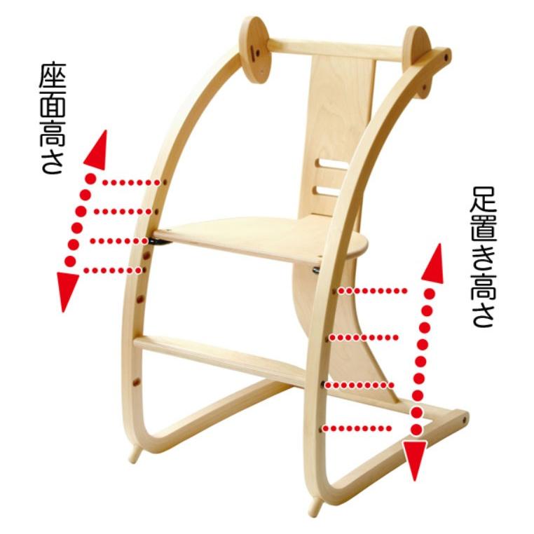 佐々木デザイン　Sdi  チェアー　バンビーニ Bambini バンビーニ 子どもも大人も共有できるチェア 佐々木デザイン