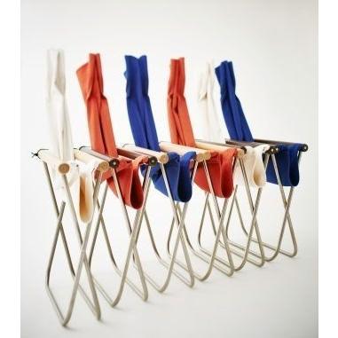 ニーチェアX オットマン 送料無料 レンガ+ナチュラル : ファニチャー