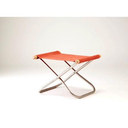 ニーチェアX オットマン 送料無料 レンガ+ナチュラル : ファニチャー