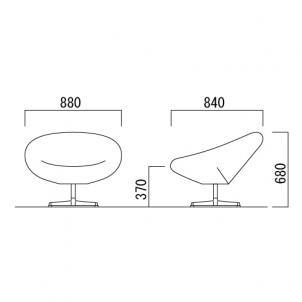 SWITCH スイッチ スペースチェア Space Chair 1P F-type スペース