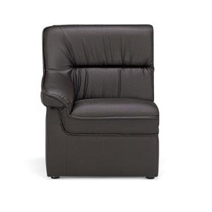 送料無料 プリーダコーナータイプソファー（右肘）応接ソファーダークブラウン（RE-1051R V4 DBR） ビニールレザー張り