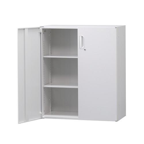 送料無料 HOS-HRDN両開き（下置）書庫/書棚日本製/オフィス/学校/病院/福祉施設