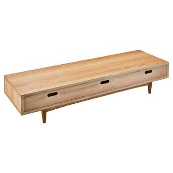 テレビボード 幅165cmテレビ台 天然木使用 ウッディグレー/ホワイト