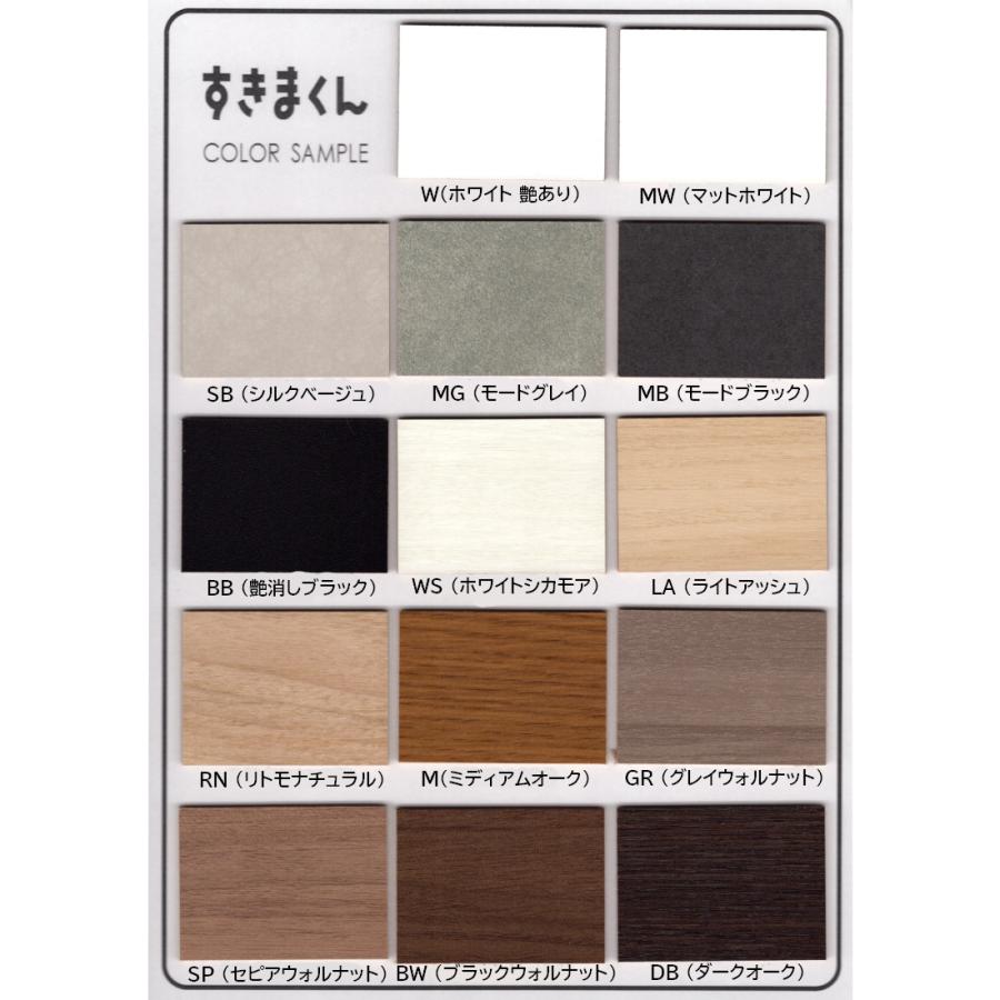 高さオーダーカウンター下収納 Sシリーズ用エンドコーナー 奥行25cm用,30cm用,35cm用(実寸23cm,28cm,33cm) 高さ60〜103cm 完成品 開梱設置配送 |  | 03