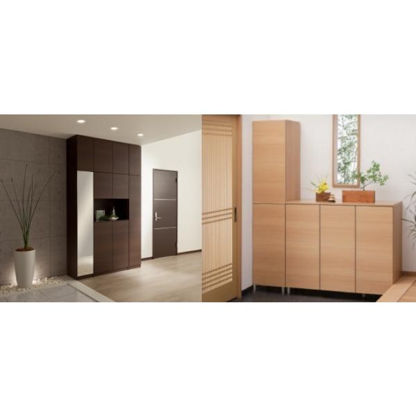 シューズボックス 下駄箱  傘収納ロッカー 幅30cm 高さ180.2cm  開き扉玄関収納 完成品 開梱設置配送 |  | 17