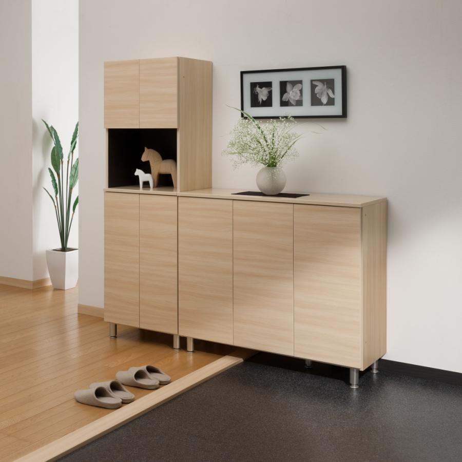 シューズボックス ロータイプ下駄箱 高さ95.7cm/100.2cm 幅60cm/75cm