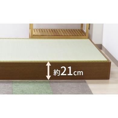 セミシングル(幅95cm) 畳ベッド 天然い草使用 収納箱兼用 |  | 01