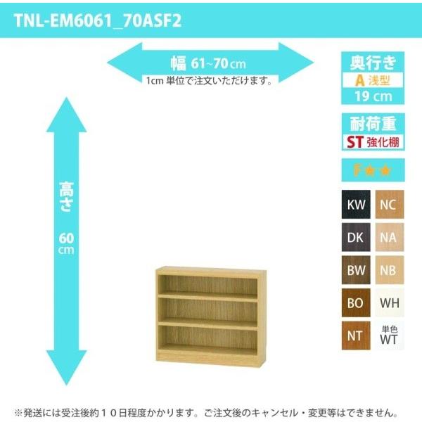購入注文調度品 納める棚 購入注文仕合わせ 一元管理棚板 幅61〜70糎 高さ60糎 奥ふかさ19糎