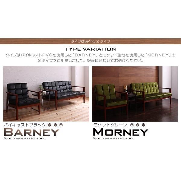 (SALE) 3人掛けソファー おしゃれ 黒 ブラック 肘掛け付き レトロソファ｜furniturehappyhome｜15