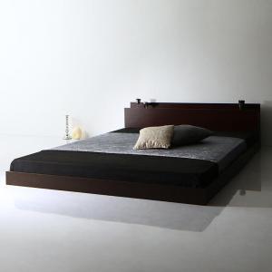 ダブルベッド マットレス付き ベッド ベッドフレーム スタンダードボンネルコイル ローベッド ダブル ローベッド Dsth ラグ ダイニング ハッピーホーム