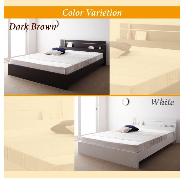 特価タイムセール キングサイズベッド ワイドK230 国産ボンネルコイルマットレス付き 白 ホワイト 連結ベッド