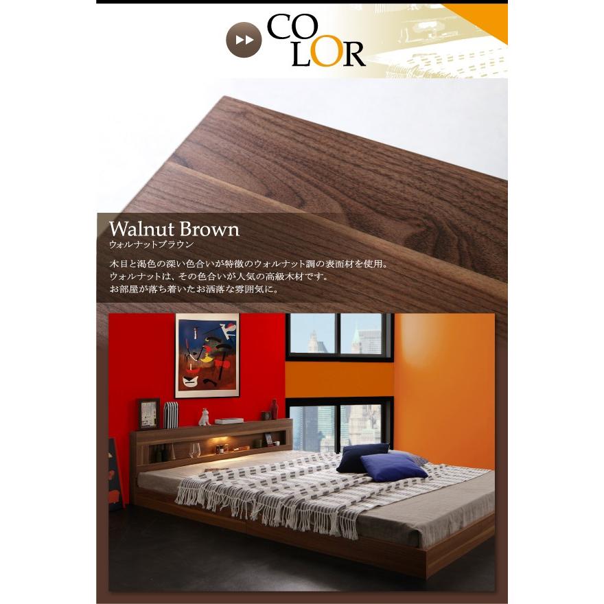 【正規販売店】 ダブルベッド マットレス付き スタンダードポケットコイル ローベッド 【VQ8585990123】(30229円)