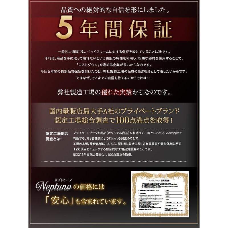 (タイムセール中) ダブルベッド マットレス付き スタンダードボンネルコイル おしゃれ ローベッド