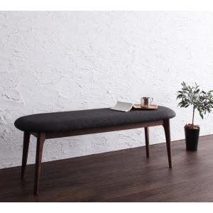 ダイニングベンチ 120cm 2人用 おしゃれ 天然木ウォールナット無垢材 ベンチソファー