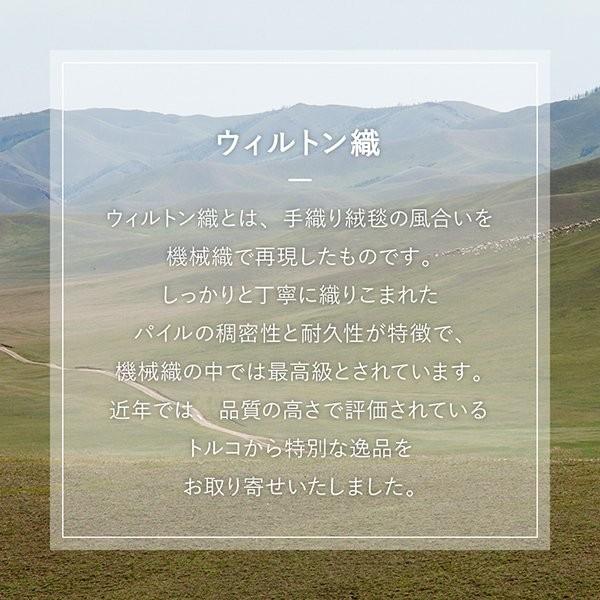 玄関マット 屋内 80×140cm おしゃれ トルコ製ウィルトン織_8