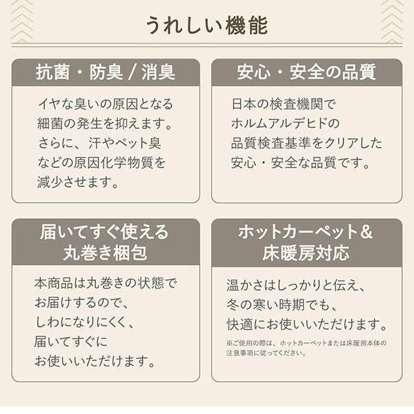 ラグマット 133×190cm 約1.5畳 おしゃれ トルコ製ウィルトン織_10