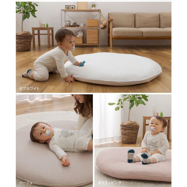 (タイムセール中) ベビークッション 直径100cm 表：綿100％_7