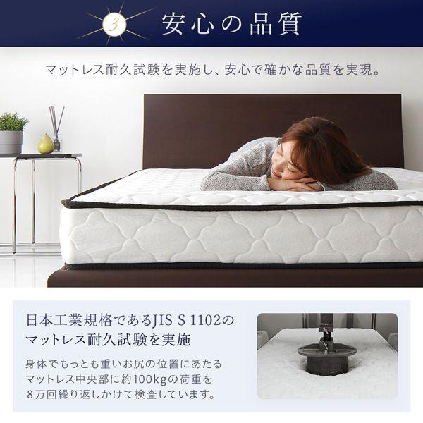 (タイムセール中) マットレス クイーンサイズ ボンネルコイル 快眠