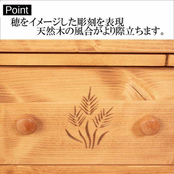 (タイムセール中) サイドテーブル 45×36×48cm おしゃれ ナチュラルブラウン 北欧風_8