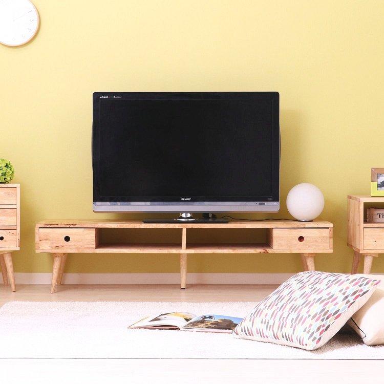 テレビボード おしゃれ 幅150×奥行40×高さ36.5cm 32型・37型・46型・50型 ローボード テレビ台 ナチュラル