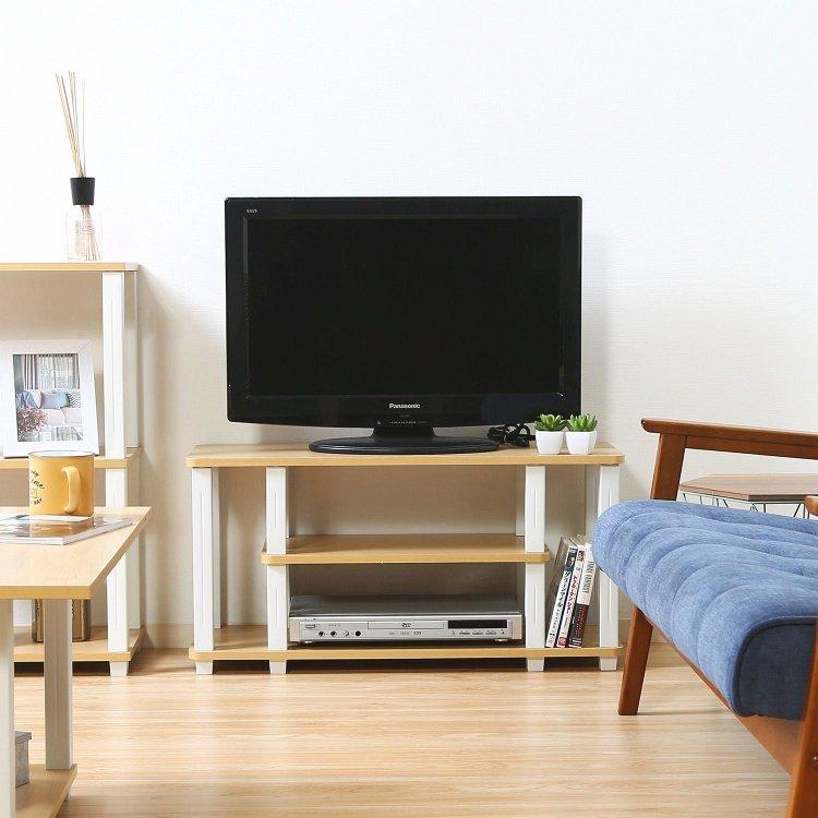 テレビボード おしゃれ 幅80×奥行29.5×高さ40.8cm 24型・27型・32型 ローボード テレビ台 ナチュラル×ホワイト :dsfj99911:1人暮らし通販家具 ハッピーライフ - 通販 - Yahoo!ショッピング テレビボード おしゃれ 幅80×奥行29.5×高さ40.8cm 24型・27型・32型 ローボード テレビ台 ナチュラル×ホワイト :dsfj99911:1人暮らし通販家具 ハッピーライフ - 通販 - Yahoo!ショッピング
