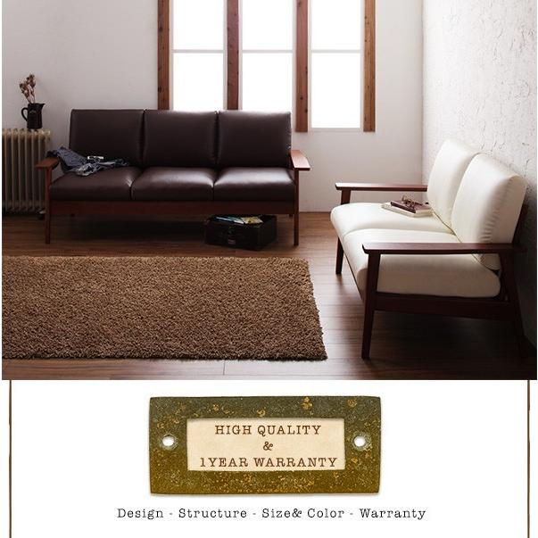 新春SALE！ ソファー 2人掛け おしゃれ 肘掛け付き 天然木シンプル木肘ソファ 【BC8738737567】(30767円)