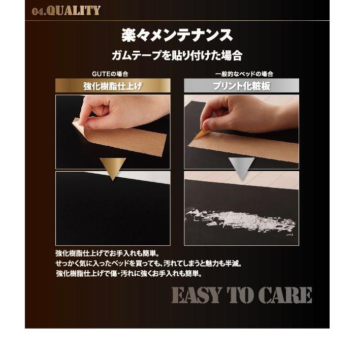 【２点セット】 ダブルベッド マットレス付き 国産カバーポケットコイル 収納付きベッド 【TM1455505093】(51245円)