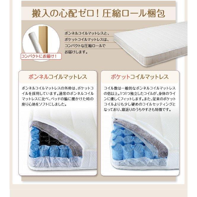 (タイムセール中) キングサイズベッド ワイドK240(SD×2) ポケットコイルマットレス付き 連結ベッド_14