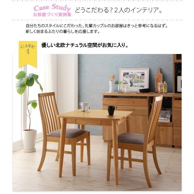 ダイニングテーブル 2人〜4人用 115cm おしゃれ ナチュラル 食卓テーブル_8
